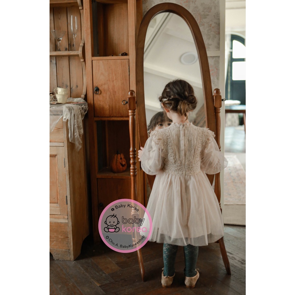 Váy voan ren Daiya cao cấp made in Korea