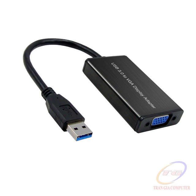 Cáp chuyển USB 3.0 to VGA hỗ trợ Full HD chính hãng Onten OTN-5201