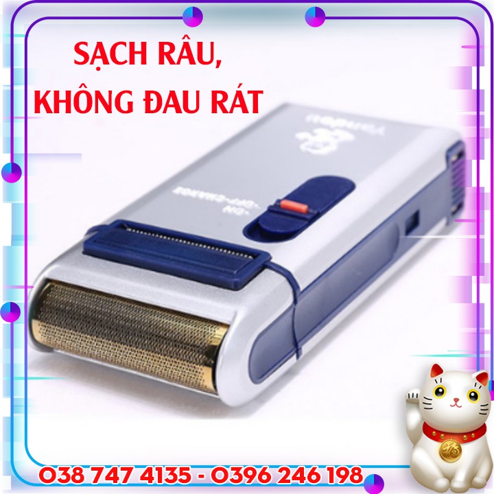 ⚡🆂🅰🅻🅴 ⚡ MÁY CẠO RÂU SIÊU BỀN YANDOU SC-W301U CẠO CỰC SẠCH. 1 NĂM MỚI PHẢI THAY LƯỠI - HÀNG CHÍNH HÃNG BẢO HÀNH 3 THÁNG