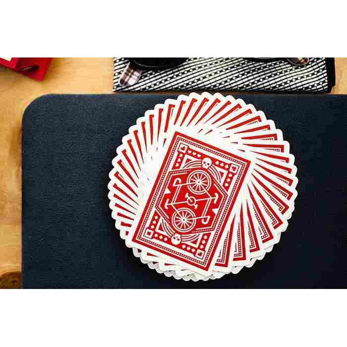 Bài tây ảo thuật chính hãng : Red Wheel Playing Cards