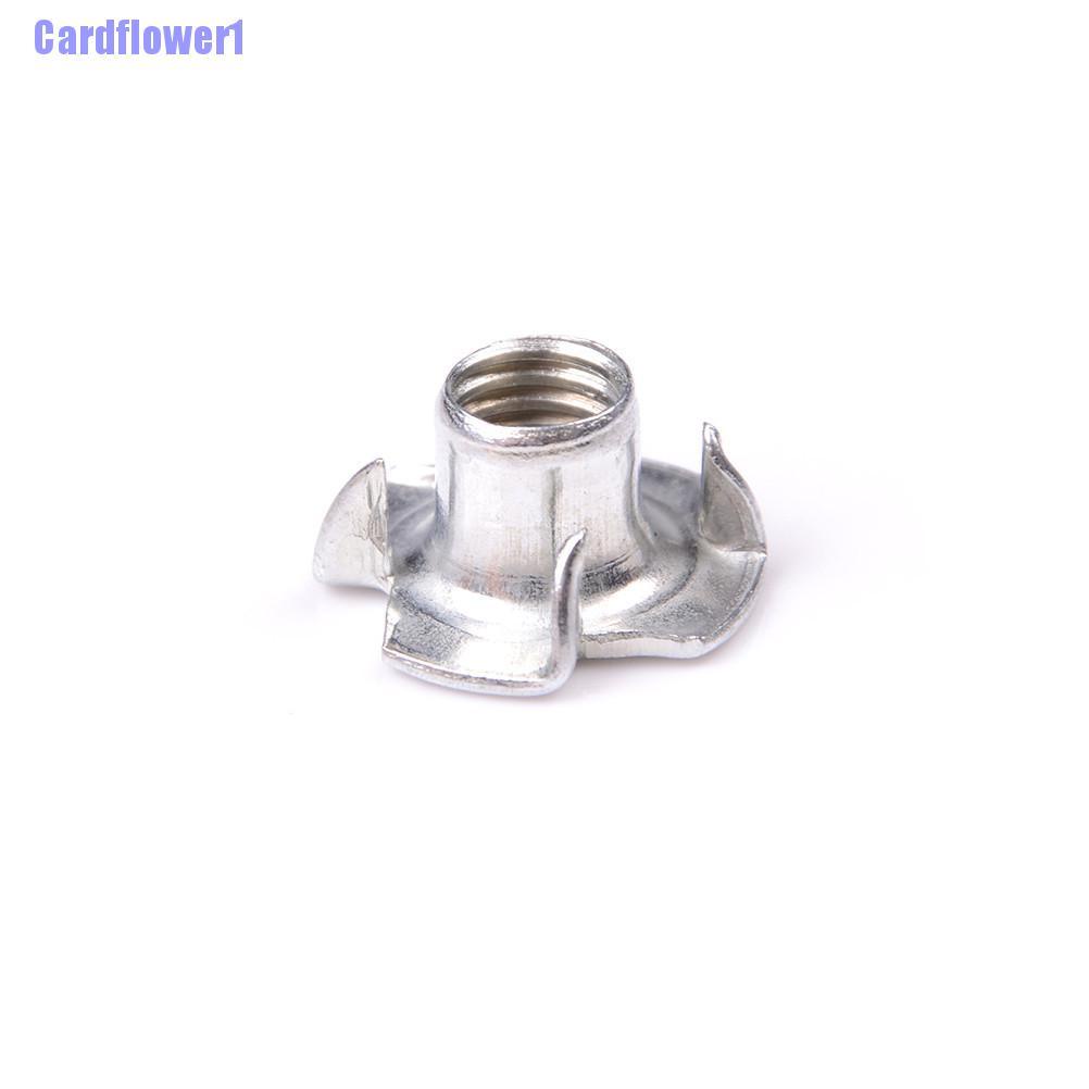 Bộ 50 Đai Ốc Chữ T Mạ Gỗ M3 / M4 / M5 / M6 / M8 / M10 Chuyên Dụng