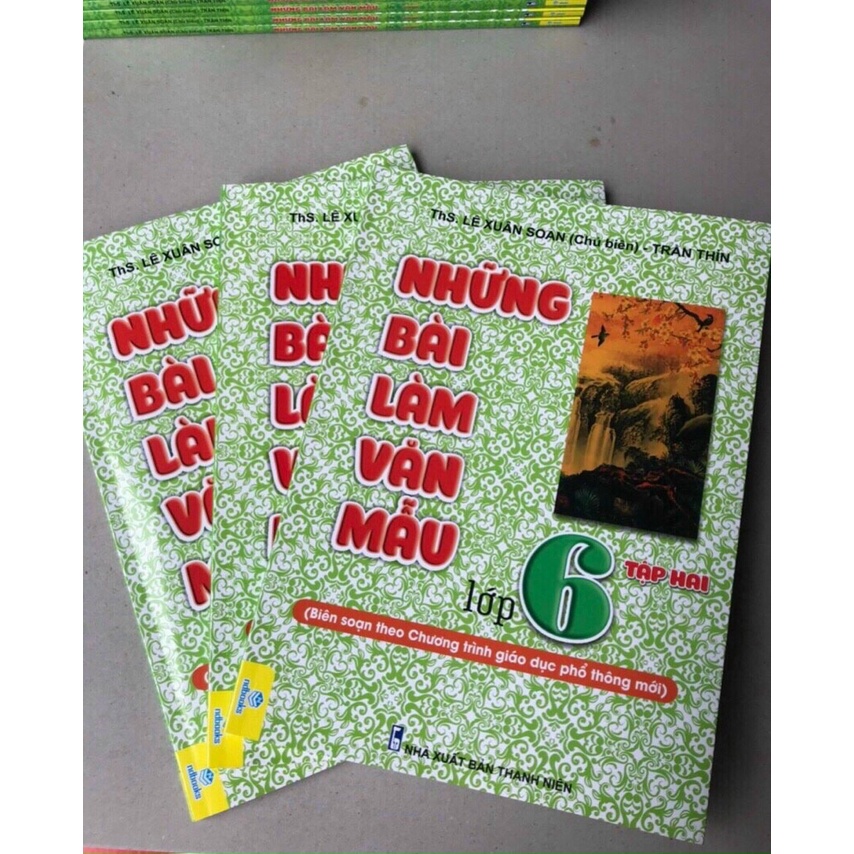 Sách - Những Bài Làm Văn Mẫu 6 - Tập 1 ( Kết Nối )