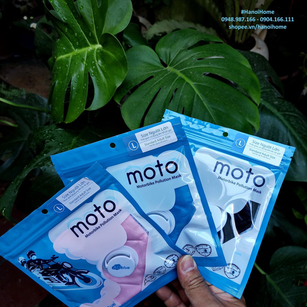 AQblue Moto - Motorbike Pollution Mask