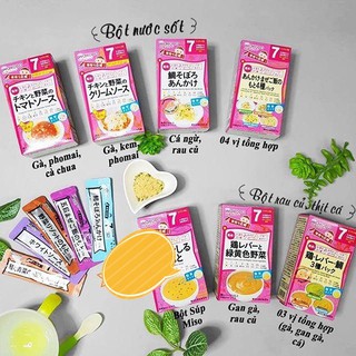 Bột ăn dặm Wakodo gà và nấm 7 tháng