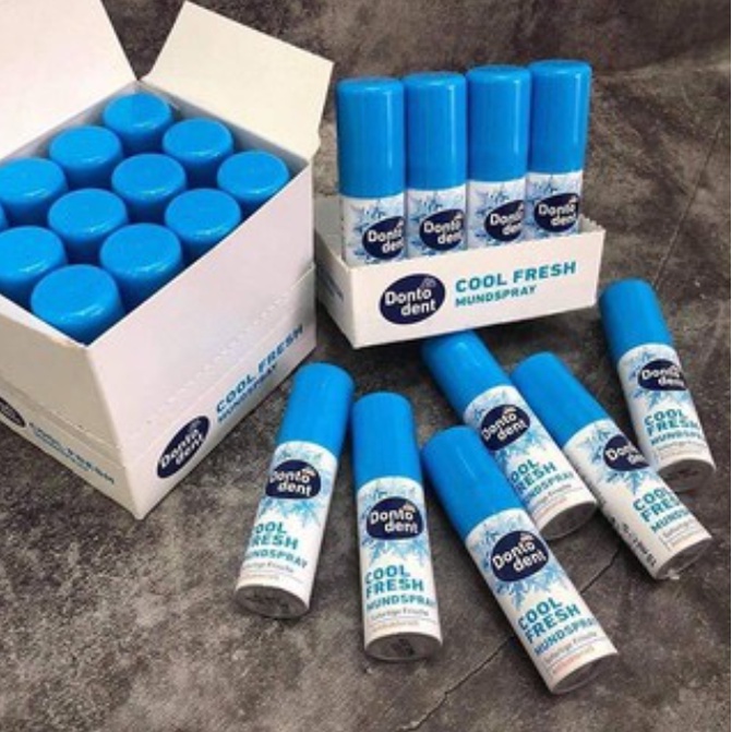 Xịt thơm miệng Dontodent &amp; Prokudent Đức 15ml kháng khuẩn khử mùi, thơm mát - Shop Viloet