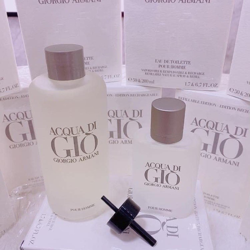 Set Nước Hoa Nam Giorgio Armani Acqua Di Giò EDT (50ml + 200ml)