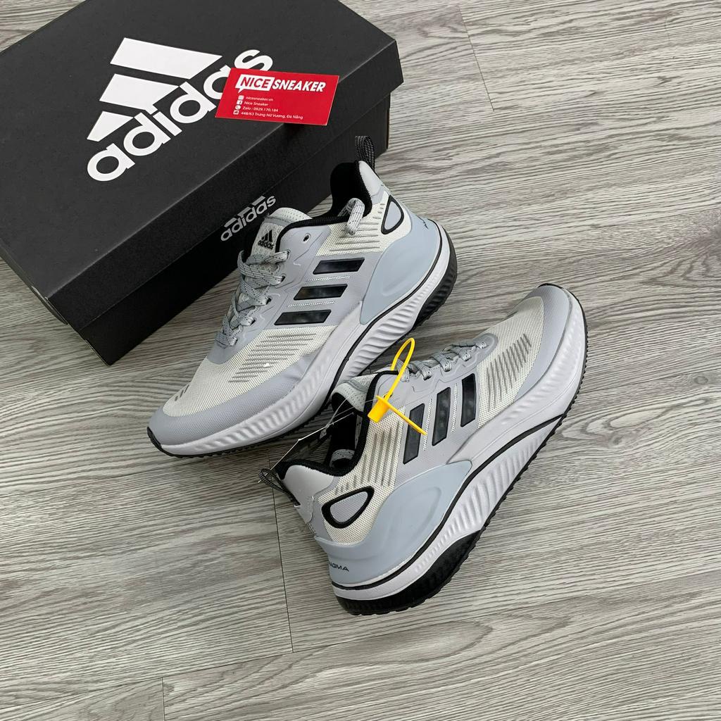 Giày Thể Thao Alphamagma Xám Đen, Giày Sneaker Alphamagma Grey Black Full Box - NICE SNEAKER | Chất lượng siêu cấp.