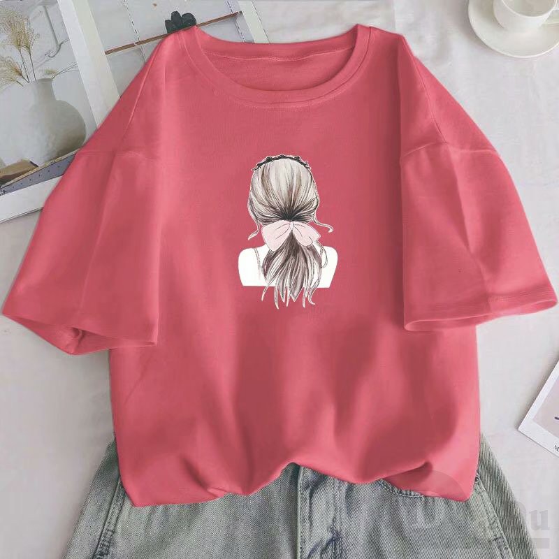 Áo Thun Tay Ngắn PLUS SIZE Cho Nữ  Áo Thun NgắN Tay Plus Size Cho Nữ