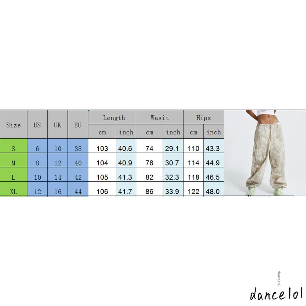 Quần Túi Hộp Lưng Thấp Nhảy Múa 1O1 2000s Cho Nữ