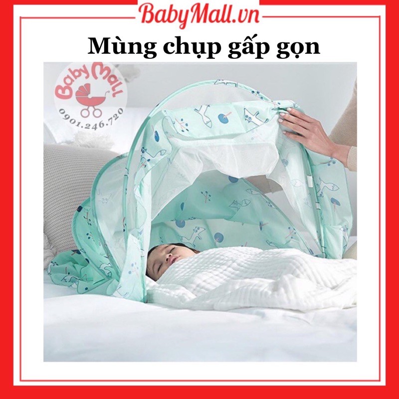 Mùng chụp sơ sinh gấp gọn cao cấp 2166