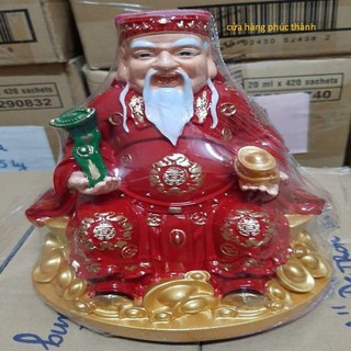 Thần tài đế tròn đỏ