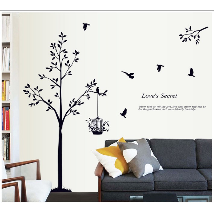 Decal Dán Tường Hình Cây ( loại cao cấp )