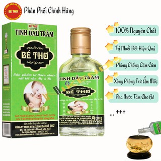Tinh Dầu Tràm Huế Bé Thơ Loại I 100ml ( chống và trị muỗi đốt hiệu quả) ( Phân biệt hàng CL cao với Hàng kém CL )