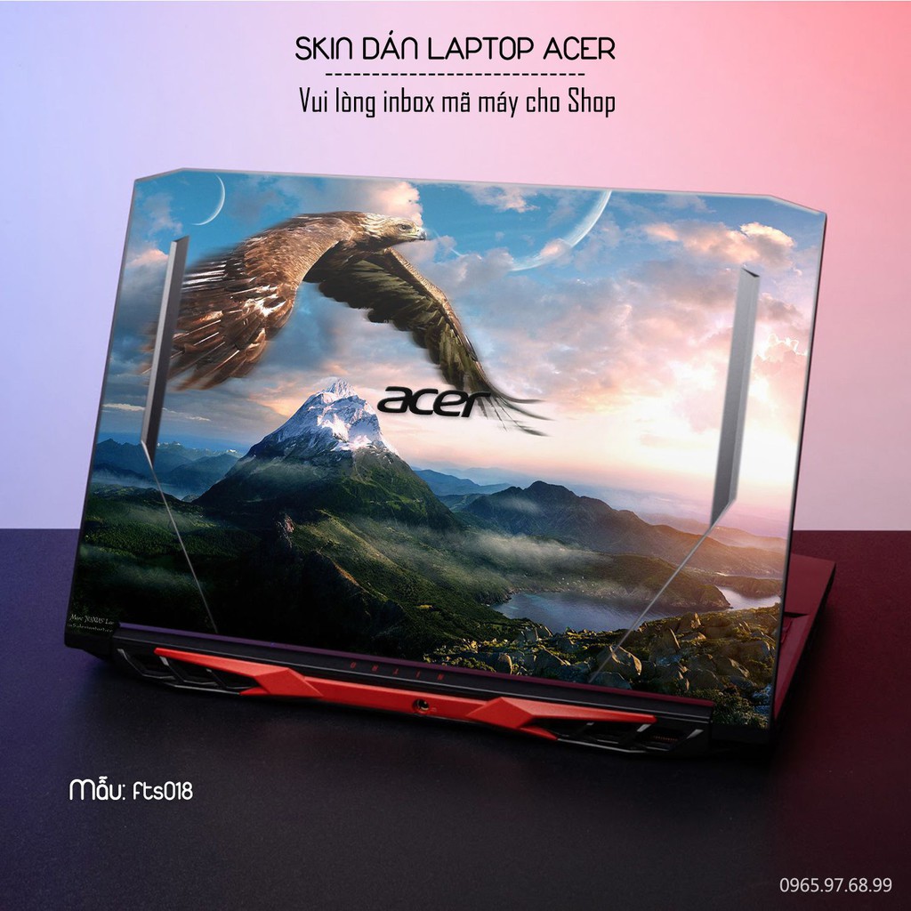 Skin dán Laptop Acer in hình Fantasy nhiều mẫu 2 (inbox mã máy cho Shop)