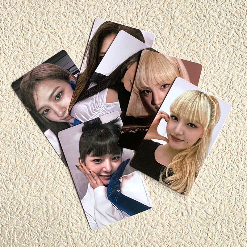 Set 6 tấm thẻ ảnh lomo hình nhóm nhạc Kpop Ive Eleven
