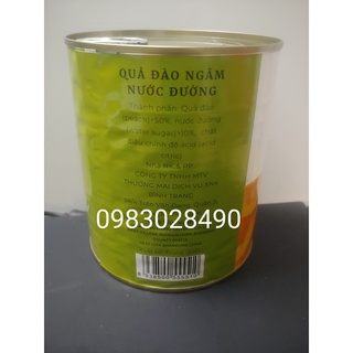 Đào Ngâm Bitraco- 825g
