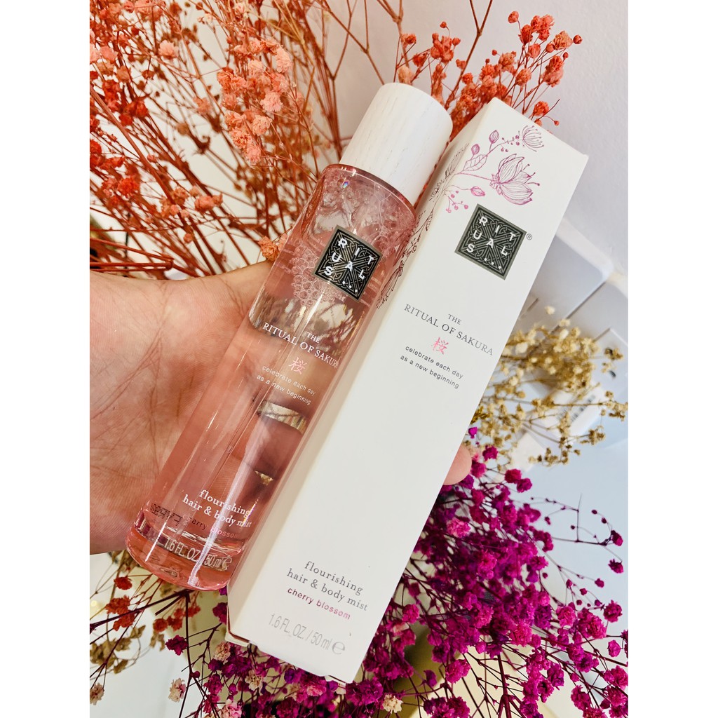 Sakura Bed Mist Spray Rituals Ritual Of Dao Bed And Body Mist