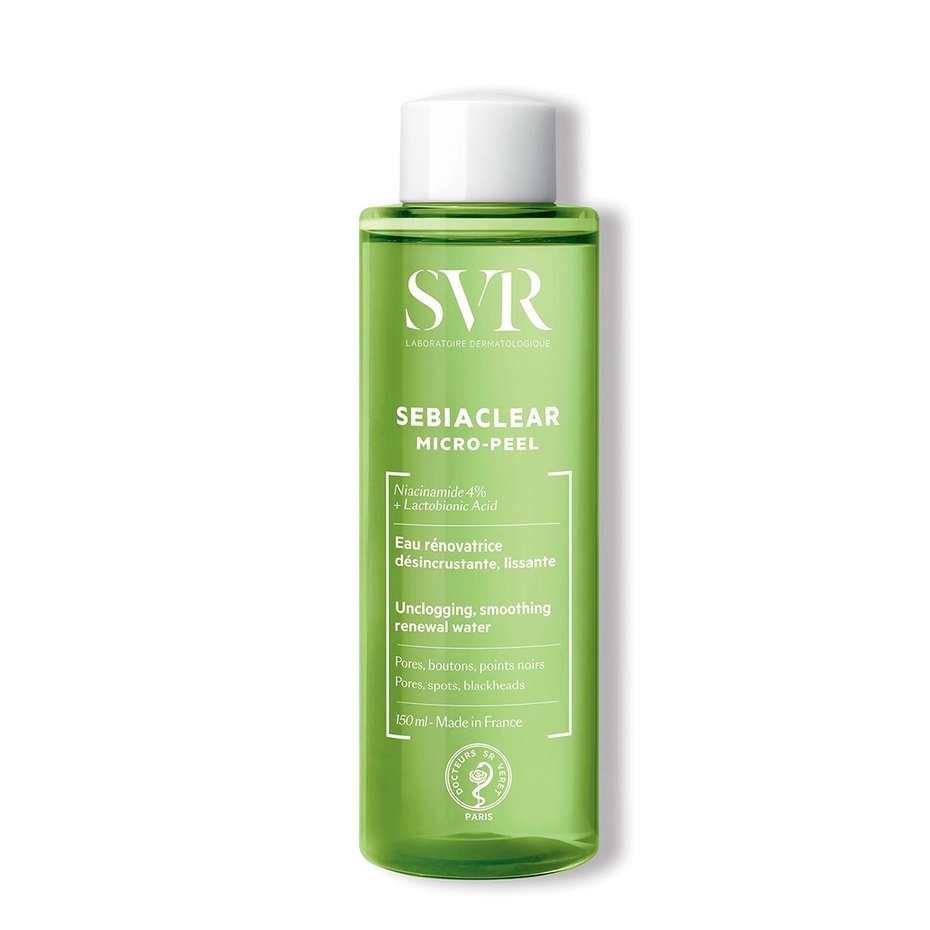 Nước cân bằng cho da dầu, mụn SVR Sebiaclear Micro Peel 150ml - AJA'S SKINLAB