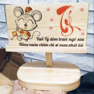 Kệ gỗ đt 12 con giáp