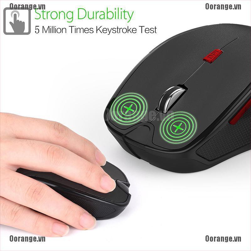 MT 2.4GHZ 6D Bluetooth 3.0 Wireless Gaming Mouse Office Mice Adjustable 2400DPI BH