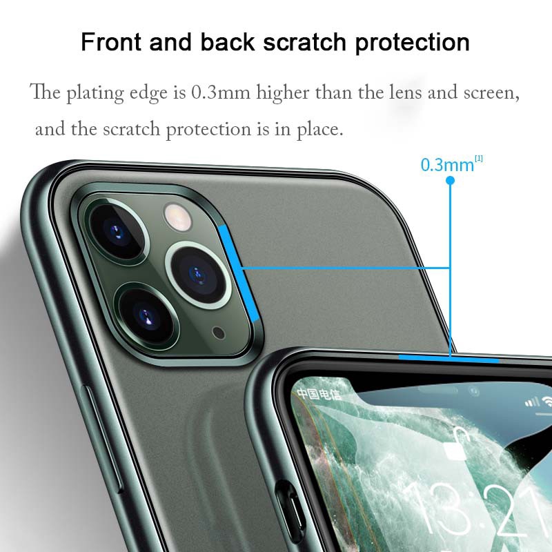 Ốp điện thoại silicon mềm trong suốt sang trọng dành cho compatible for iPhone 11 Pro Max XR X XS Max 7 8 6 6S Plus