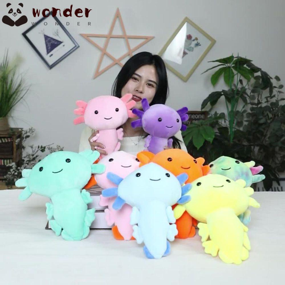 Đồ Chơi Nhồi Bông Axolotl Dễ Thương Trang Trí Nhà Cửa