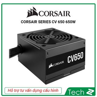 Nguồn Corsair Series CV 650 650W (80 Plus Brone/Mầu Đen)
