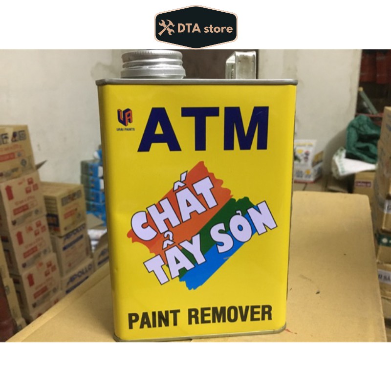 Chất tẩy sơn ATM loại 875ml tẩy bề mặt kim loại
