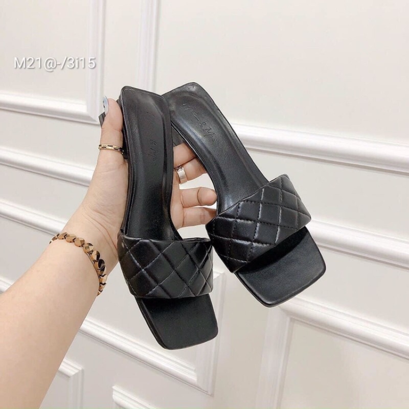 Dép guốc nữ 4p quai chần chỉ dễ đi-BÁN GIÁ GỐC