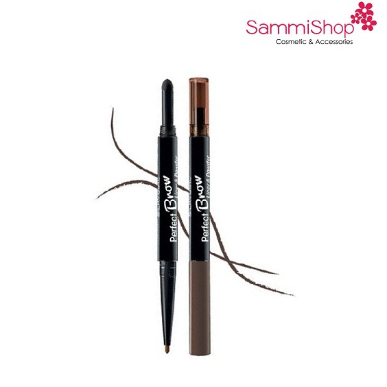 CHÌ ĐỊNH HÌNH MÀY 2 ĐẦU SILKYGIRL PERFECT BROW LINER &amp; POWDER