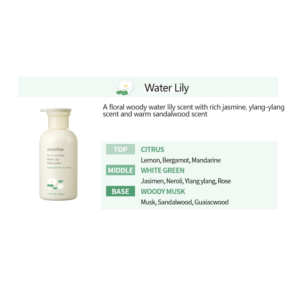 Sữa Dưỡng Thể Ninisfree My Mùi Hương 330ml