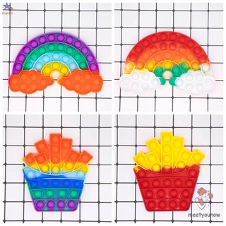 Pop it fidget toy Đồ chơi giải trí thông minh, giảm căng thẳng hiệu quả cho người lớn, trẻ em