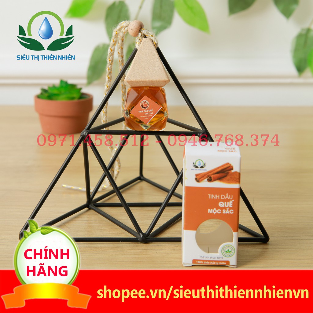 Tinh dầu quế Mộc Sắc cao cấp, tinh dầu hương quế giúp khử mùi của siêu thị thiên nhiên