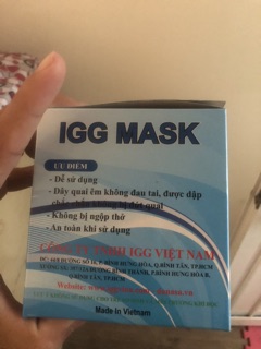 Khẩu trang igg mask