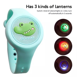 Đồng hồ tinh dầu đuổi muổi có đèn led cho bé Kumi baby