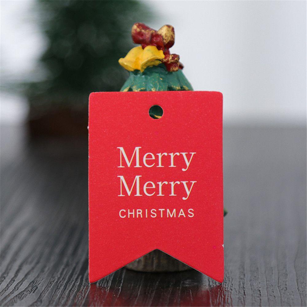 WATTLE Set 100 Miếng Dán Trang Trí Hộp Quà Giáng Sinh Hình Ngôi Sao &amp; Ông Già Noel Bằng Giấy Kraft