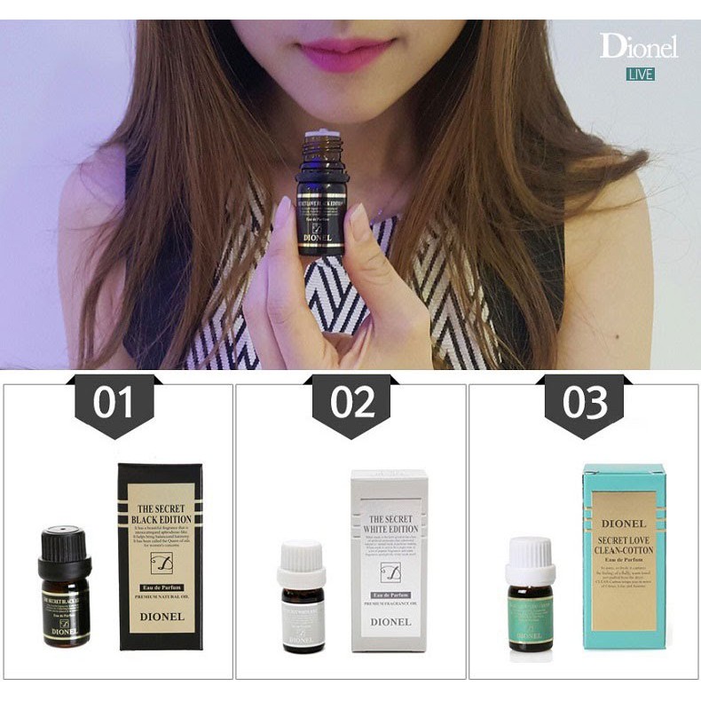 Nước Hoa Vùng Kín Dionel Secret Love Eau de Parfum 5ml
