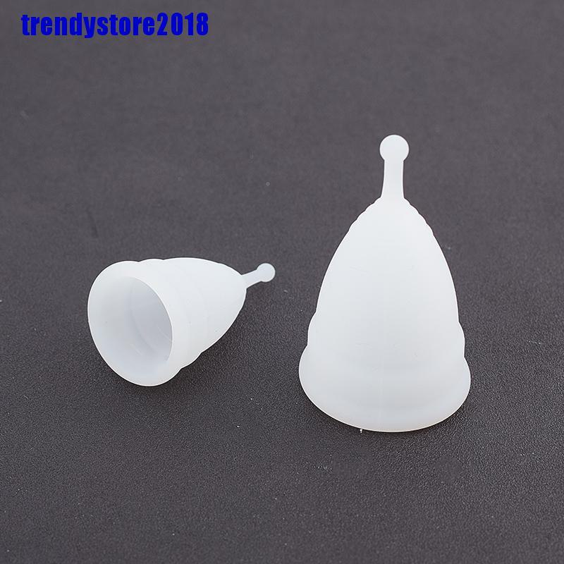 Cốc nguyệt san bằng silicon có thể tái sử dụng tiện lợi cho nữ