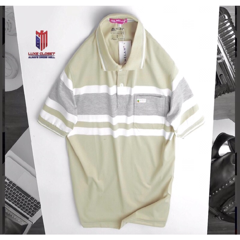 Áo thun nam trung niên nhiều màu sang trọng ACT003