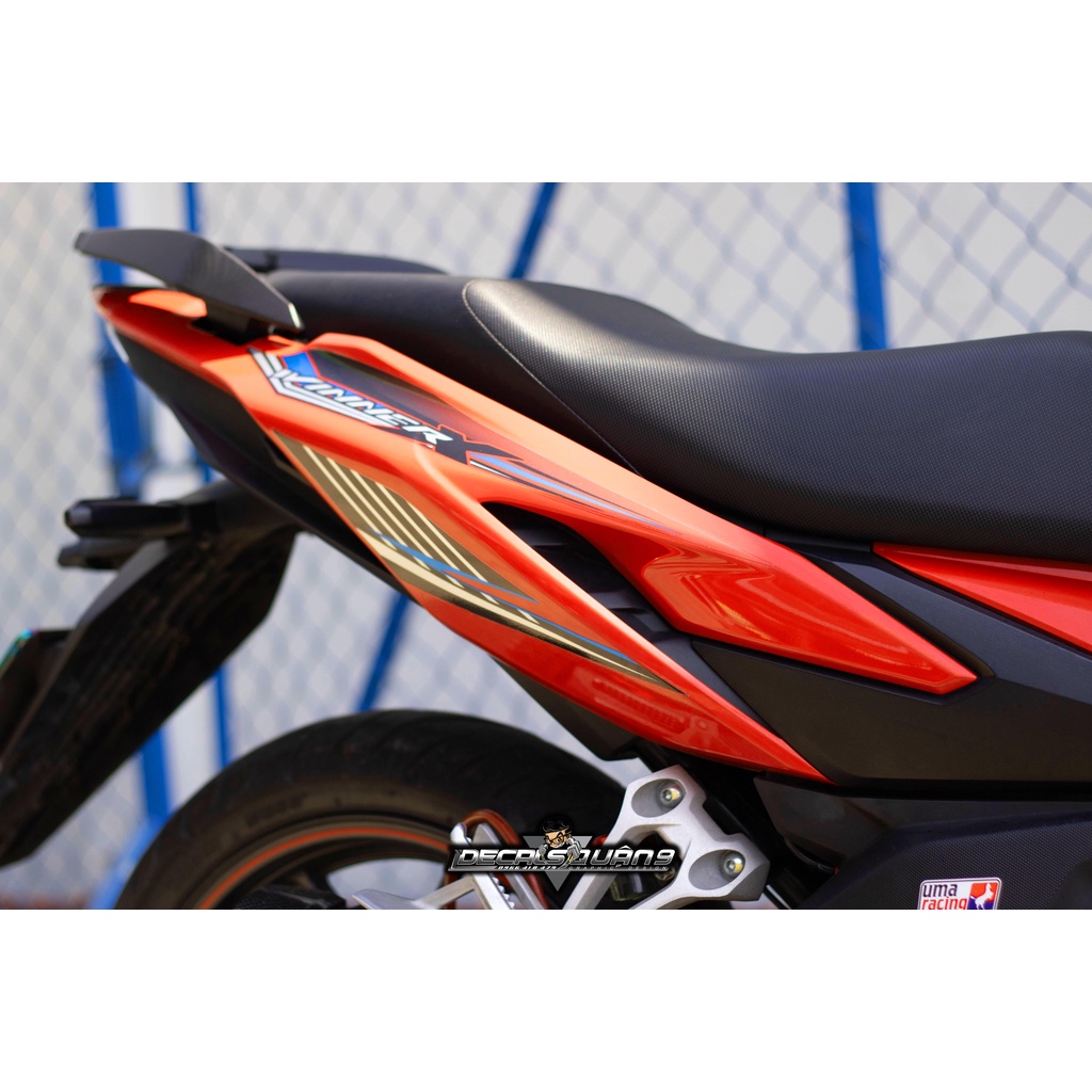 WINNER-X thiết kế kiểu dáng HRC theo cà vẹt