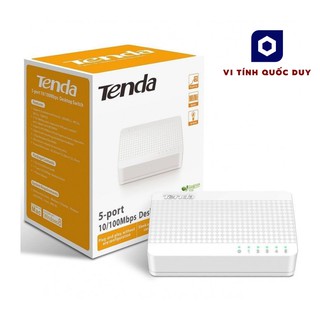 Switch Tenda 5 cổng. Chia 1 cổng mạng thành nhiều cổng mạng. Vi Tính Quốc Duy
