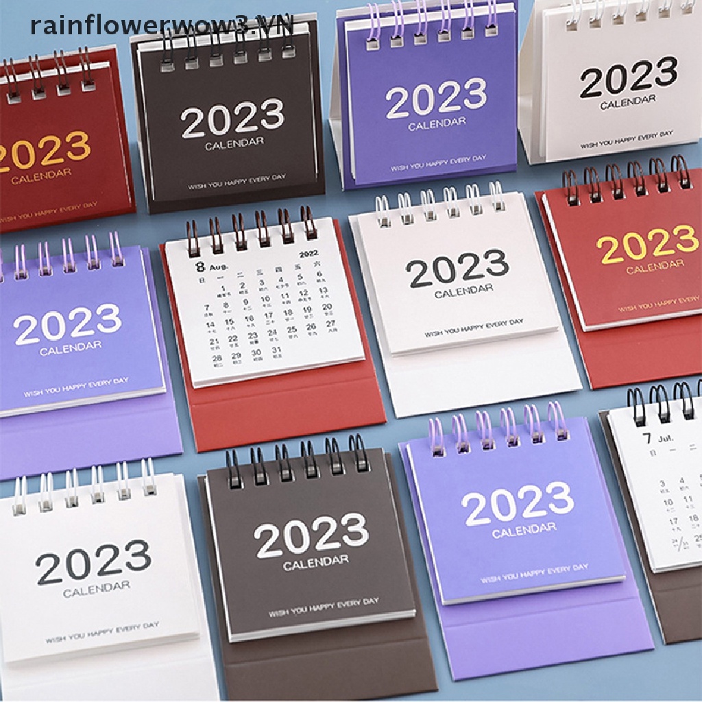Lịch Để Bàn Mini Năm 2023 Họa Tiết Hoạt Hình Dễ Thương