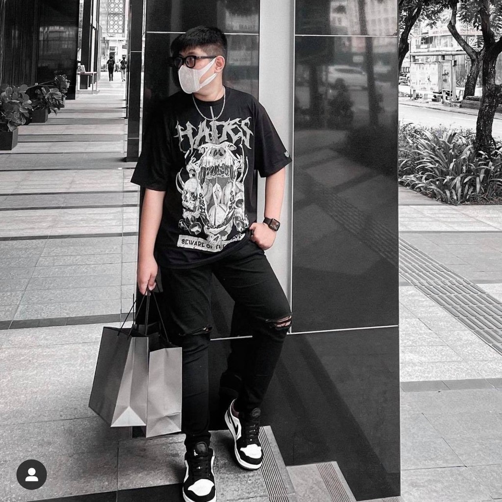 Áo thun HADES skull worlf tee nam nữ unisex Kun shop