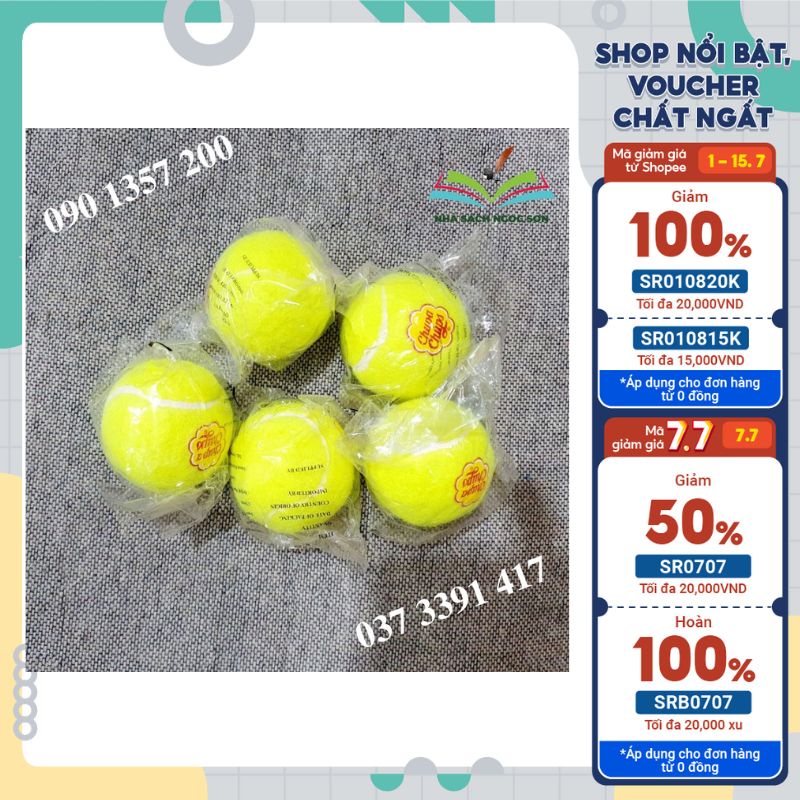 Banh Tennis mới Chuppa Chups - Banh Tennis cho người mới chơi DCTT