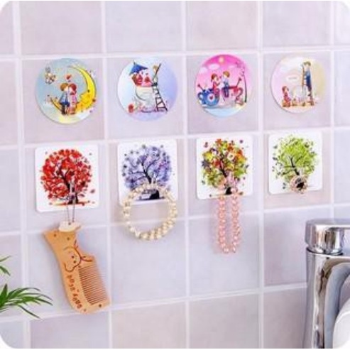 Móc dán tường siêu dính 3D siêu đẹp