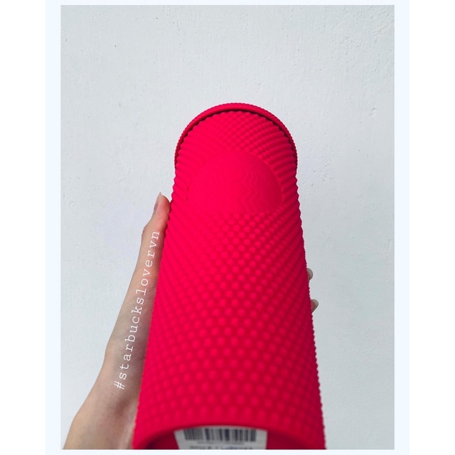 |CHÍNH HÃNG| LY STARBUCKS GAI RUBY PINK SIZE KHỦNG 24OZ