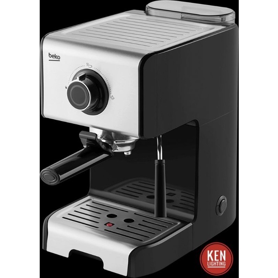 Máy pha cafe Beko Espresso CEP5152B - Công suất lớn 1100W - Áp lực cao cafe chuẩn vị