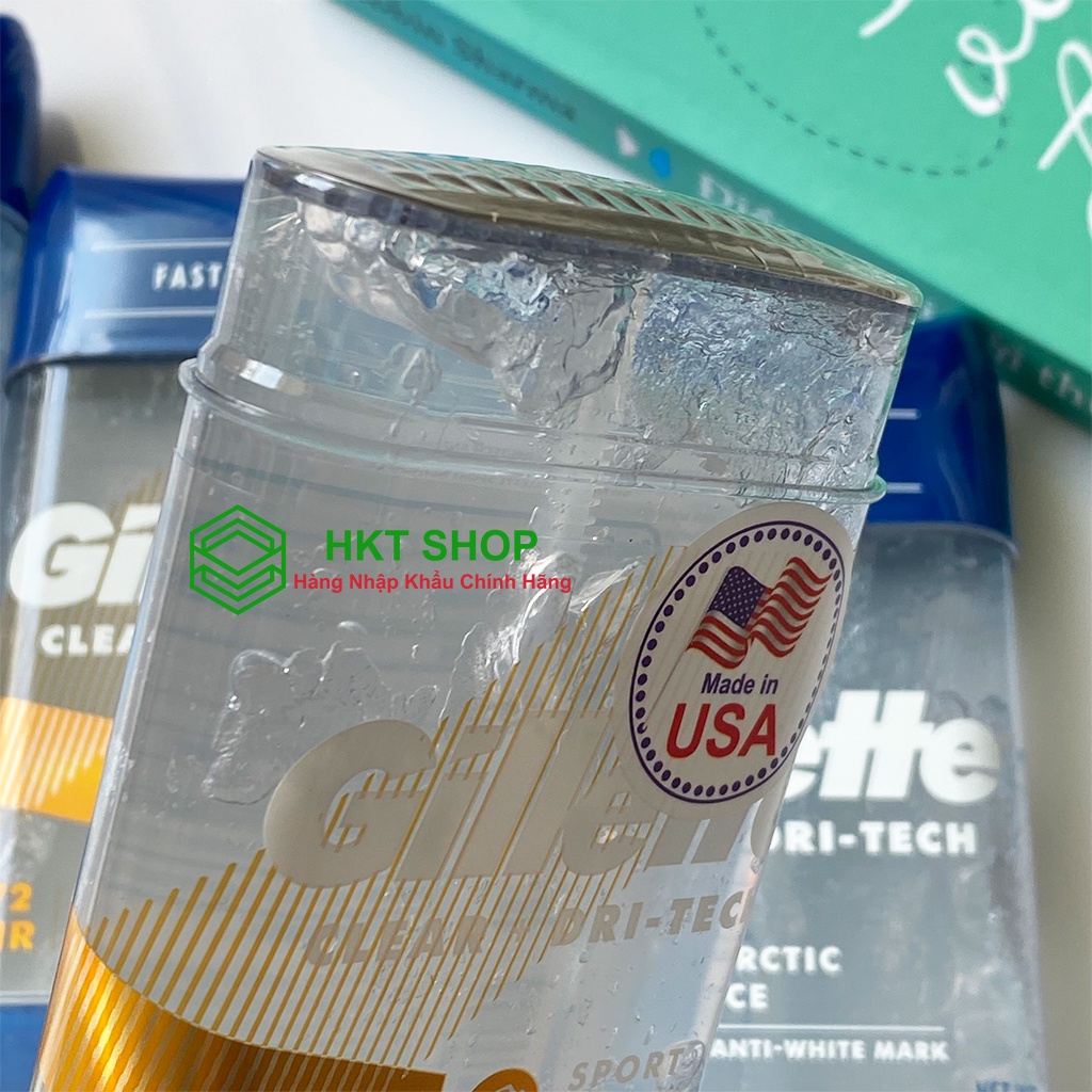 Lăn Khử Mùi Gillette Sport Active Clear Gel 107g - HKT Shop