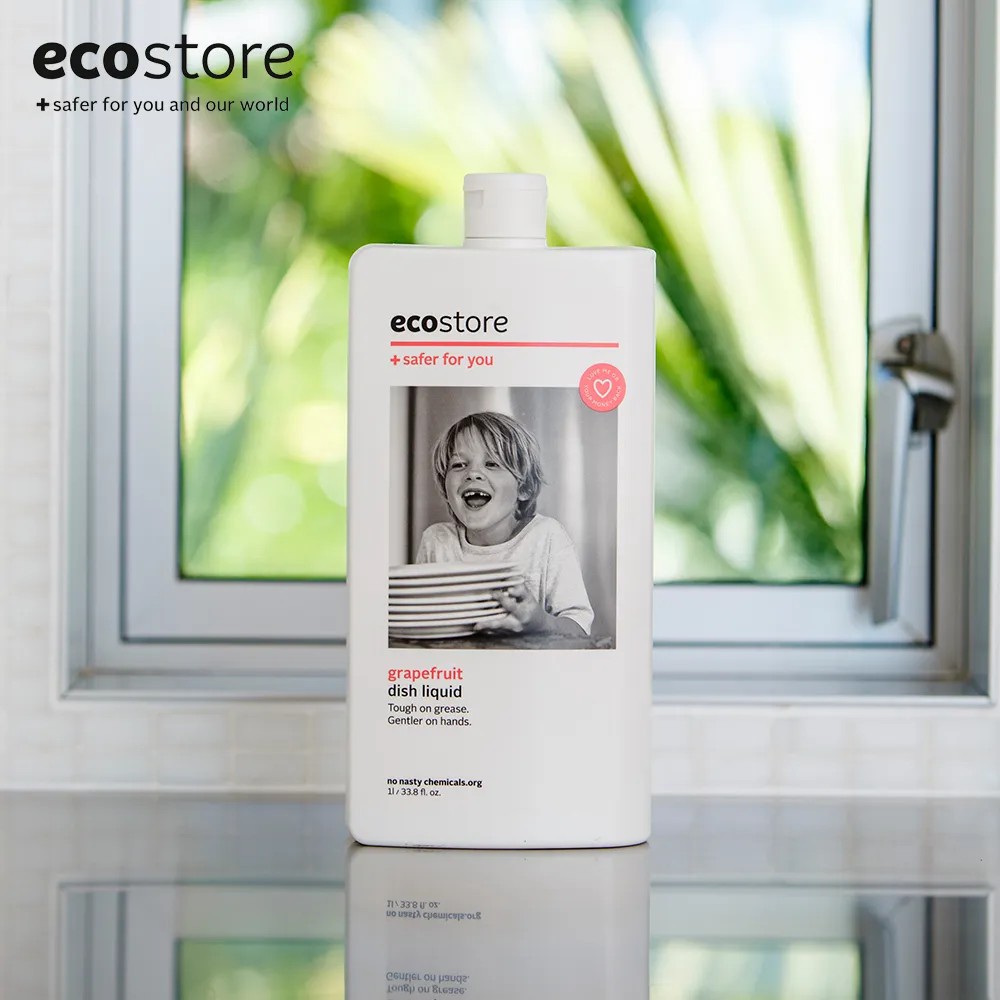 Nước rửa chén hương bưởi gốc thực vật Ecostore 1L