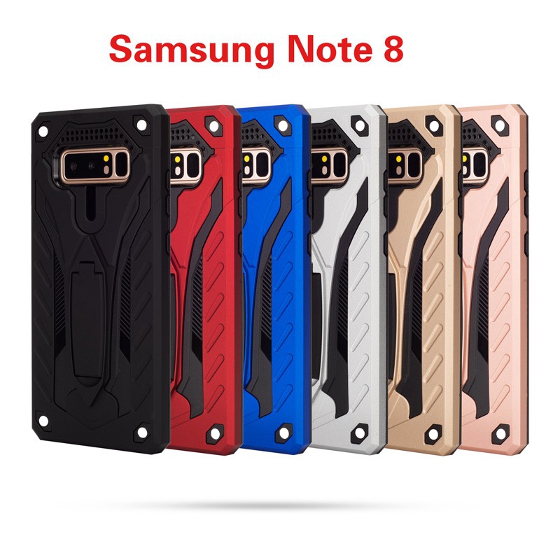 Ốp điện thoại vỏ chống sốc có chân đế biến hình cho Samsung Galaxy Note 10 Plus Note10 9 8 10+